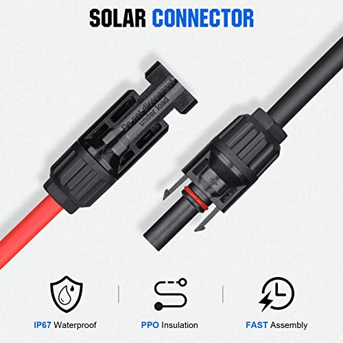 ECO-WORTHY 240W 360W 480W 720W (120W) Monokristallin Solarpanel Komplettset Off-Grid Produkt 960Wh/Tag 1440Wh/Tag 1920Wh/Tag 2880Wh/Tag mit LCD Laderegler + Solarkabel + Montagehalterungen für 8 ECO-WORTHY 240W 360W 480W 720W (120W) Monokristallin Solarpanel Komplettset Off-Grid Produkt 960Wh/Tag 1440Wh/Tag 1920Wh/Tag 2880Wh/Tag mit LCD Laderegler + Solarkabel + Montagehalterungen für – Bild 9