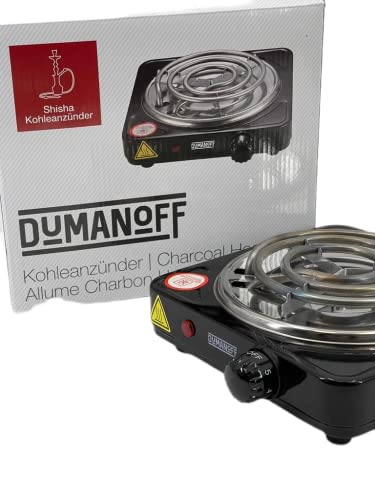 Allume Charbon Chicha Electrique 1000 W - Plaque Chauffante pour Charbon Naturel - Diamètre 14 Cm - Couleur Noir – Image 5