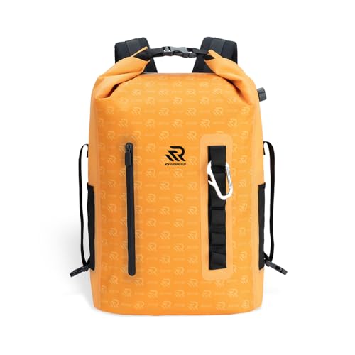 Image of Premium Roll Top Closure Cooler Backpack | Kayaking Beach Paddle Boarding Watersports, 24 Hours Insulated Leak Proof Zipperless Soft Cooler for Men for Fishing