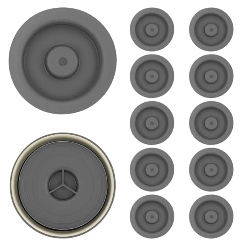 FHRYNA 12 Pièces Bouchons de Carrosserie Étanches, Bouchons sous Châssis en Plastique PE – Accessoire idéal pour entretien régulier – Pour véhicules...