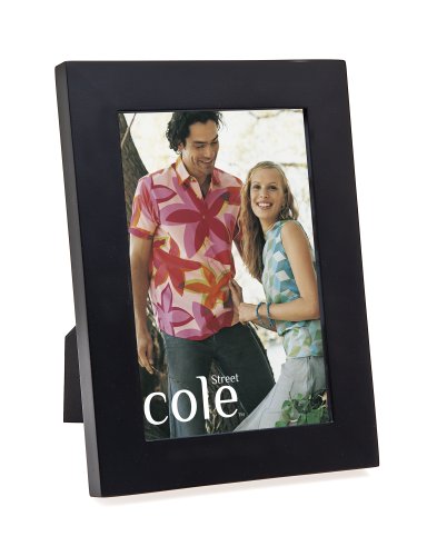 Philip Whitney 5x7 Classic Wood Black Wood Picture Photo Frame Standing Vertical or Horizontal