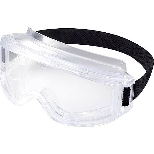 Toolcraft TO-5343216 Full Vision Glasses with Head Mount Clear DIN EN 166