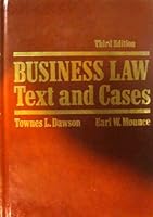 Business law: Text and cases 0669904317 Book Cover