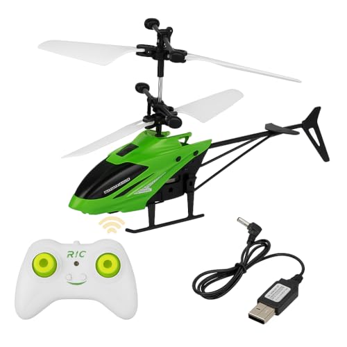 Image of Remote Control Helicopter Toy for Kids - Strong Flying, Rechargeable, LED Lights, Indoor & Outdoor RC Helicopter with Hand Sensor Control