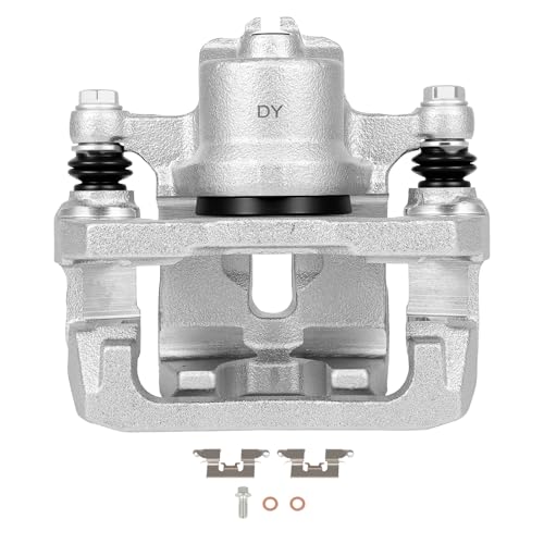 Image of SCITOO 18B5043 Rear Left Disc Brake Caliper Assembly w /Bracket For Ford For Edge 2007-2010,For Lincoln For MKX 2007-2010,For Mazda For CX-7 2007-2012