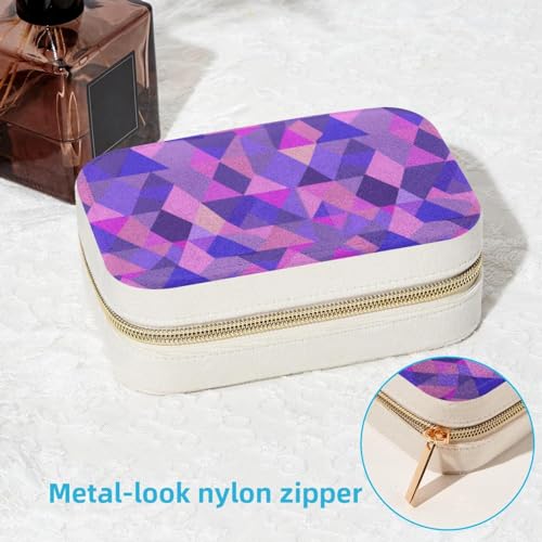 Boîte à bijoux violette, le cadeau géométrique idéal pour elle - 7