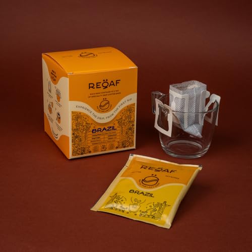ReQaf Brazil Drip Coffee Bags 10 Pack