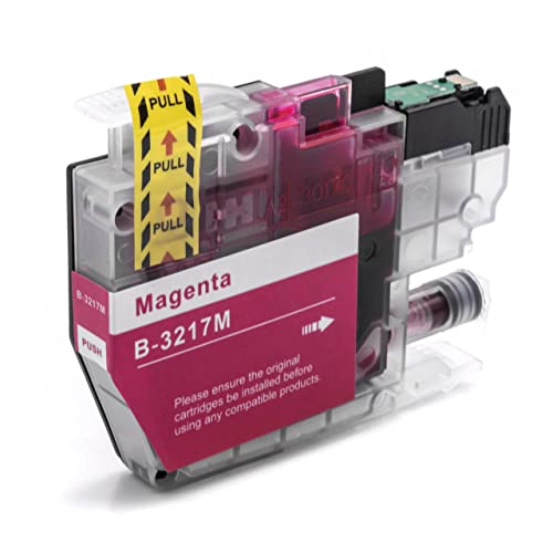 vhbw Tintenpatrone Magenta kompatibel mit Brother MFC-J6535, MFC-J6530DW, MFC-J6730DW, MFC-J5930DW Drucker (kompatibel, 12ml + Chip)