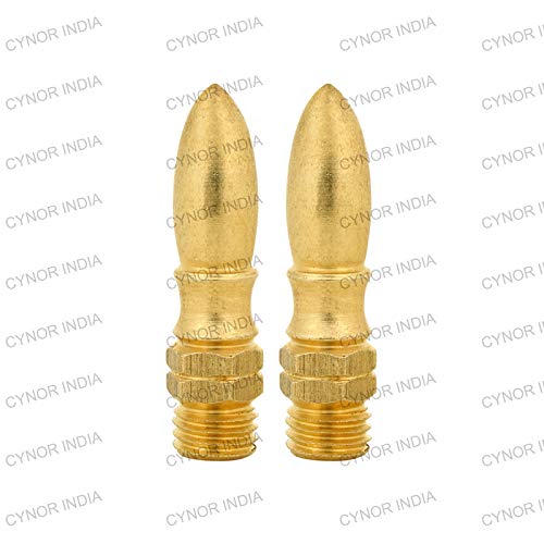 Brass Bullet Bike Handle Bar (Set of 2) Compatible with Royal Enfield Classic 350