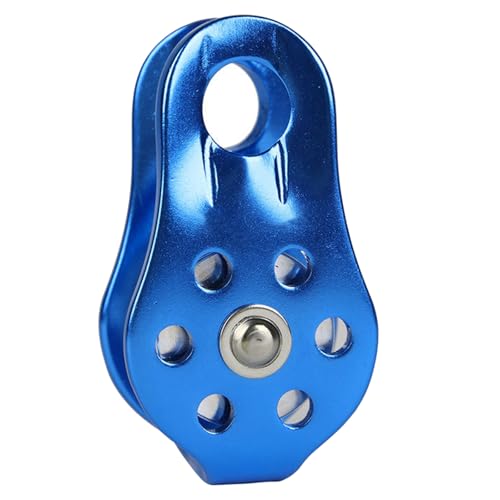 LIbgiubhy 20KN - Polea de placa fija pequeña para escalada y deportes