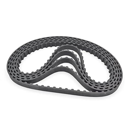 AXWERB Premium 10pcs Trapezoid L Timing Synchronous Belts, 220L 225L 236L 244L 248L 250L 251L 258L 260L Width 10-30mm Rubber Belt (Color : 244L, Size : 15mm)