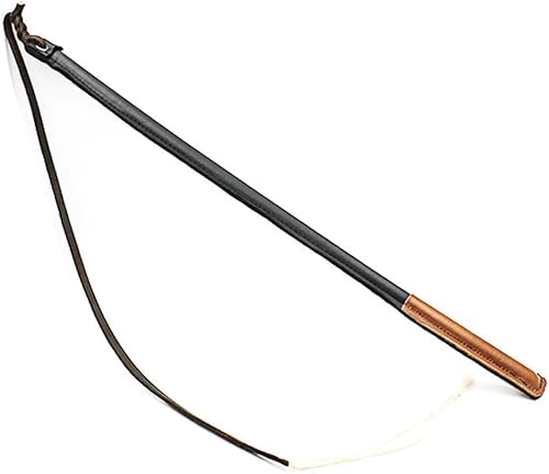 Látigo profesional de imitación de cuero para perros con asa Suministros para mascotas (como se muestra)