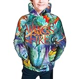SHELLCELL Youth Wings-of-Fire Dragon Hoodies 3d Printed Pullover Hooded Sweatshirt With Pocket For Boys Girls