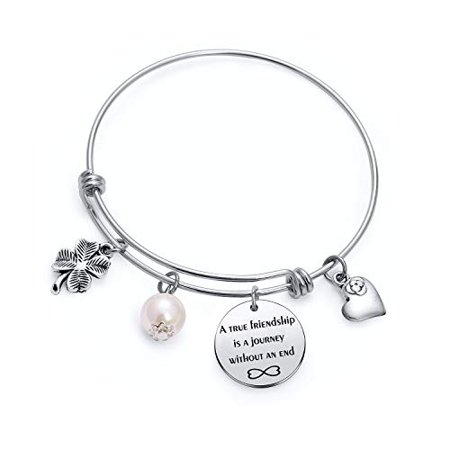 Cousin bracelet sister gift Bridesmaid bracelet Christmas keychain besties gift girlfriend bracelet girlfriend bangle cousin gift colleague bracelet boyfriend keychain marriage gift (VI Bangle)