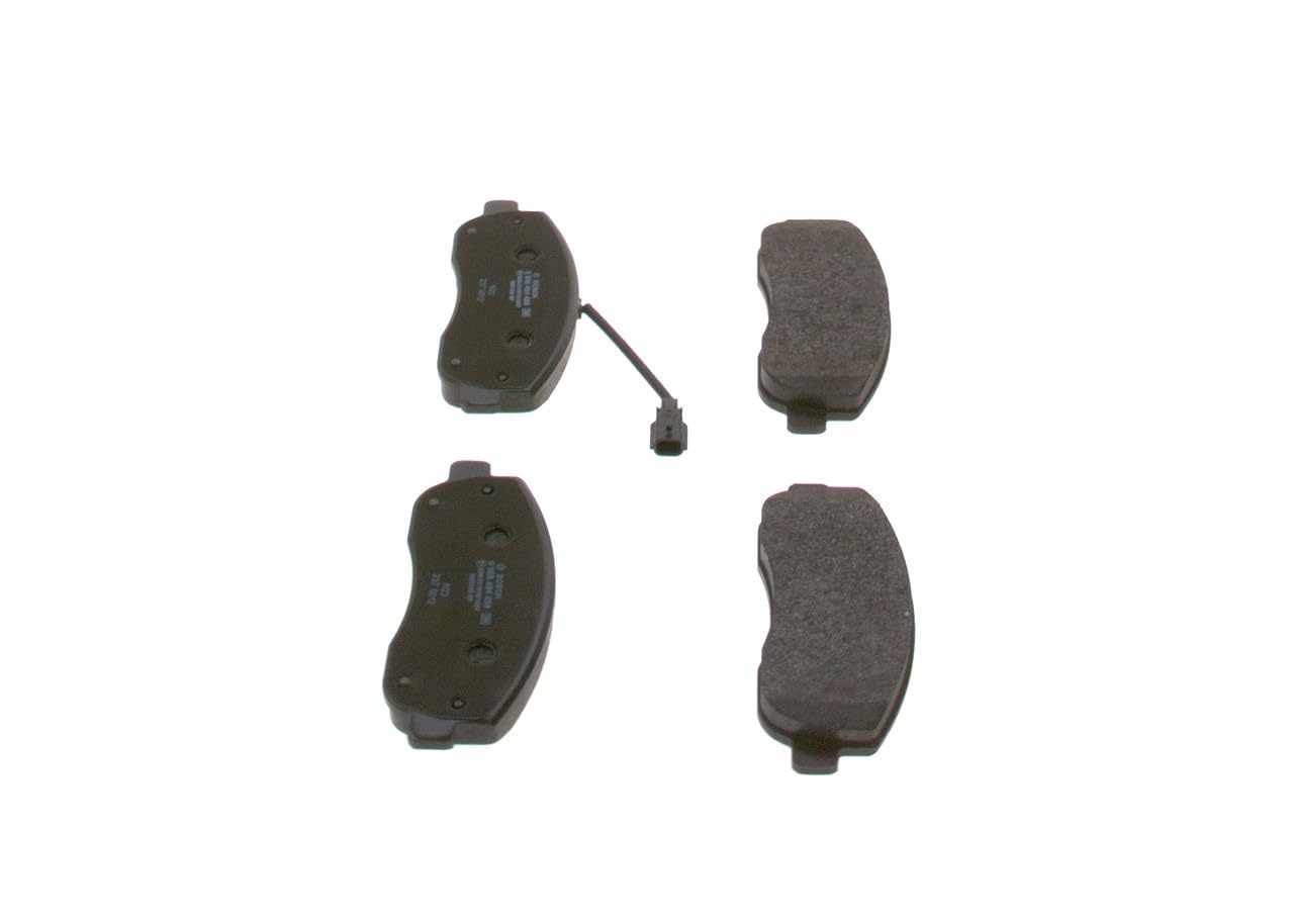 Bosch BP1417 - Pastiglie Freni Auto, Delantero - Calidad Bosch - Reducción de Ruido y Polvo - Certificación ECE-R90 - Sin Cobre - 1 Juego de 4 Pastillas