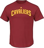 NBA Men's Wordmark Short Sleeve Basic Tee