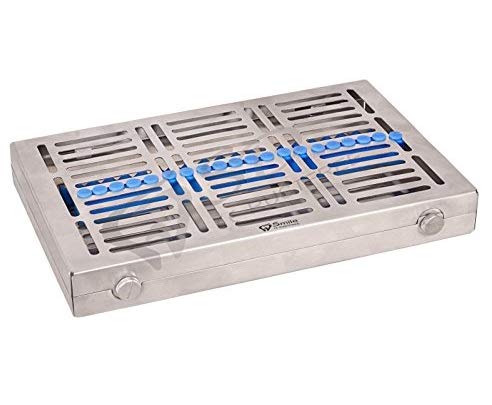 3X Esterilización Cassette - Contenedor de bandeja de lavado - para 20 instrumentos de esterilización