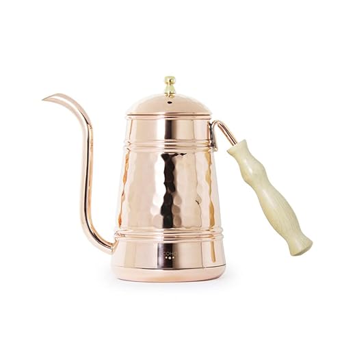 Artisan Hammered Copper Barista Kettle Cover