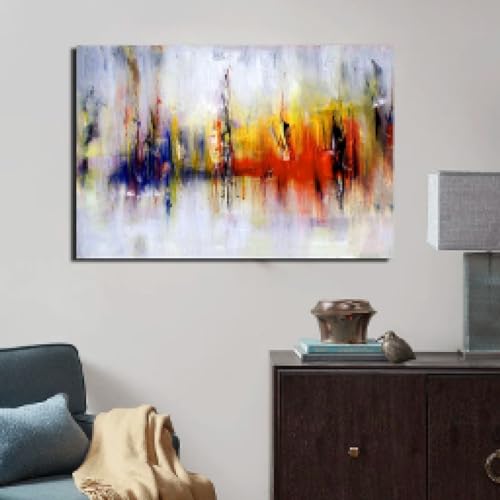 Peinture style huile mur pour salon : sublimez vos murs nus - 3