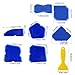 8 Pcs Silicone Caulking Tools Compatible with Sealant Grout Finishing Sealing, Caulking Tool Kit, Caulk Finishing Tools, Caulk Smoothing Tool, Grout Tool for Tile and Grout Smoothing