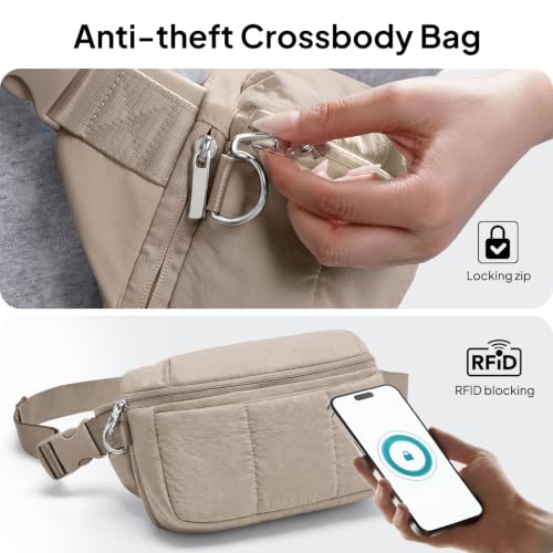 Image of TOPEAST Waist Pack 3.5L Fanny Packs with Water Bottle Holder