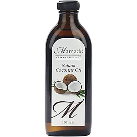 Mamado Aromatherapy Natural Coconut Oil For Skin And All Types Of Hair 150ml Cover
