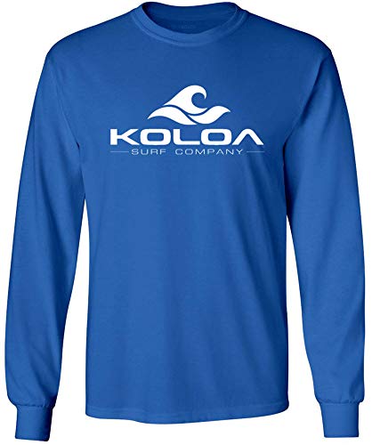 Koloa Classic Wave Youth Long Sleeve Heavyweight Cotton T-Shirts