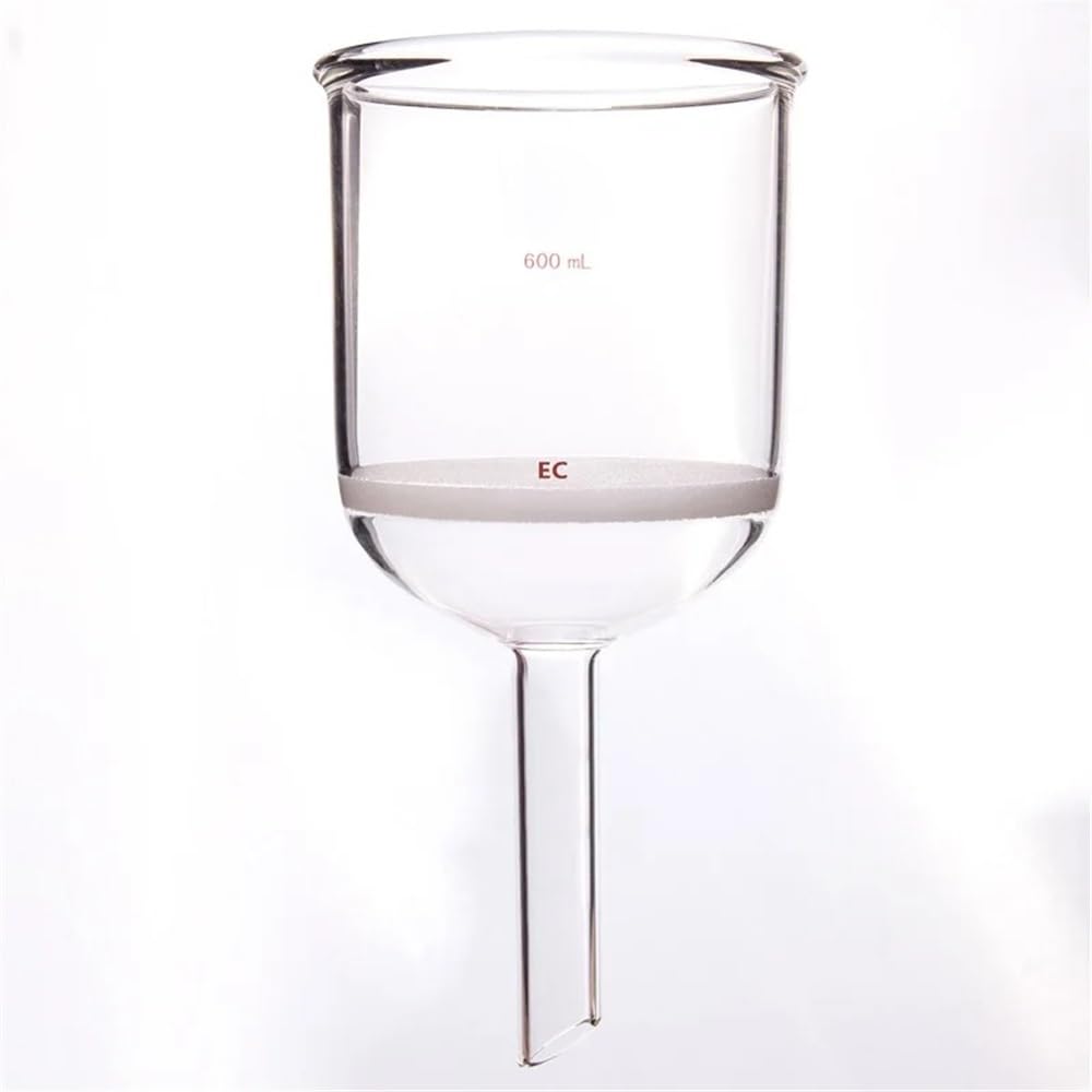Vetreria da laboratorio Imbuto filtrante 350 ml-2000 ml con piastra di sabbia in vetro borosilicato F60(F609600M)