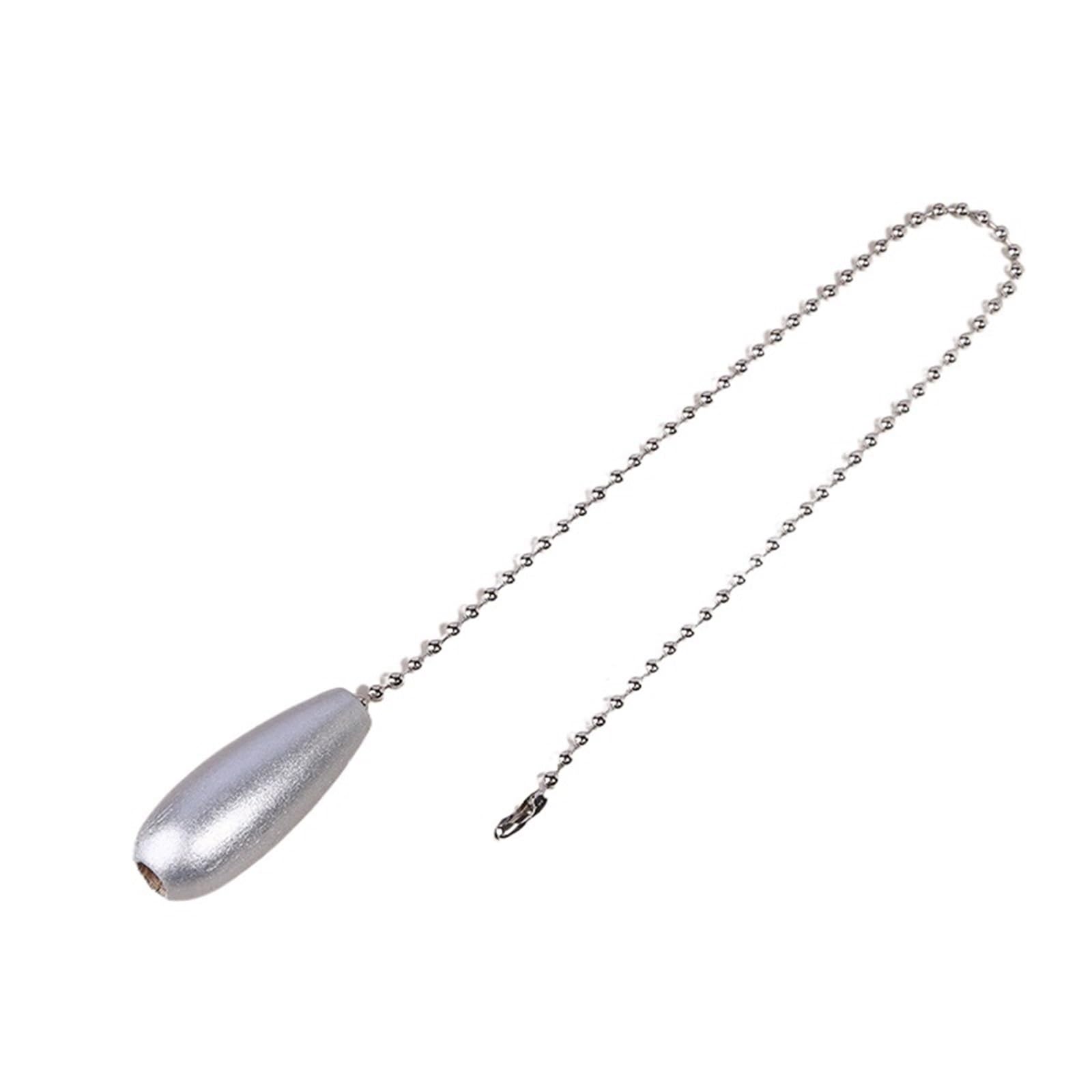 Gwyzax Ceiling Fan Pull Chain Extension Wooden Ceiling Fan Chain Pulls 10Pcs Pendant Rope Extension for Light Lamp