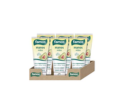 Famos Crema De Manos Regeneradora Pack 6 Unidades 600 ml