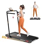 Sperax 4 in 1 Foldable Walking Vibration Pad with 6% Incline,7.5 MPH Treadmills for Home with Remote Control, 3.0HP Walking Pad Treadmill with APP