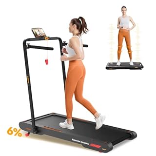 Sperax 4 in 1 Foldable Walking Vibration Pad with 6% Incline,7.5 MPH Treadmills for Home with Remote Control, 3.0HP Walking Pad Treadmill with APP