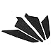 Protection réservoir pour Yamaha YZ250F YZ250FX YZ450F YZ450FX WR250F WR450F YZ 250 450 F FX Moto Antidérapant Côté Réservoir De Carburant Autocollant Étanche Pad (Color : Black)