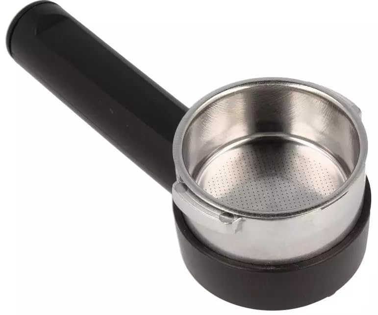 Compatibile con Saeco Poemia Portafiltro Pressurizzato Braccio Braccetto Completo di Filtro 2 Tazze Via Veneto