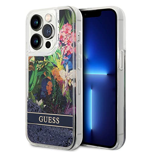 Guess GUHCP14XLFLSB Coque Rigide pour iPhone 14 Pro Max 6,7"