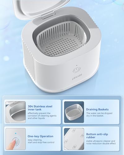 Phniti BCM-180 Ultrasonic Jewelry Cleaner thumb #5