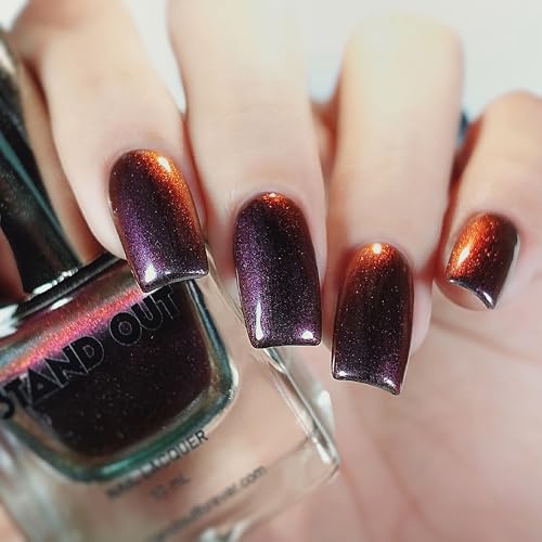 Image of Multi Chrome | Color Changing | Boutique Nail Lacquer | Nail Polish Collection (Black Hole)