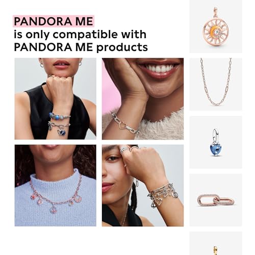 PANDORA ME Slim Treated Freshwater Cultured Pearl Necklace - Necklace for Women - Gift for Her Shine with Freshwater Pearl - With Gift Box - 17.7"2