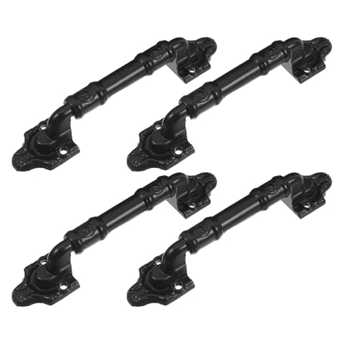 TOPPERFUN �[���h�A�v���n���h�� �u���b�N������ ������ �Q�[�g�p�����I�X���C�h�n���h�� ���O�������p���[���b�p�� 4�Z�b�g