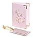 Dayna Lee Passport Cover Holder And Luggage Tag Set In Gift Box, "This Girl Is On Vacay"