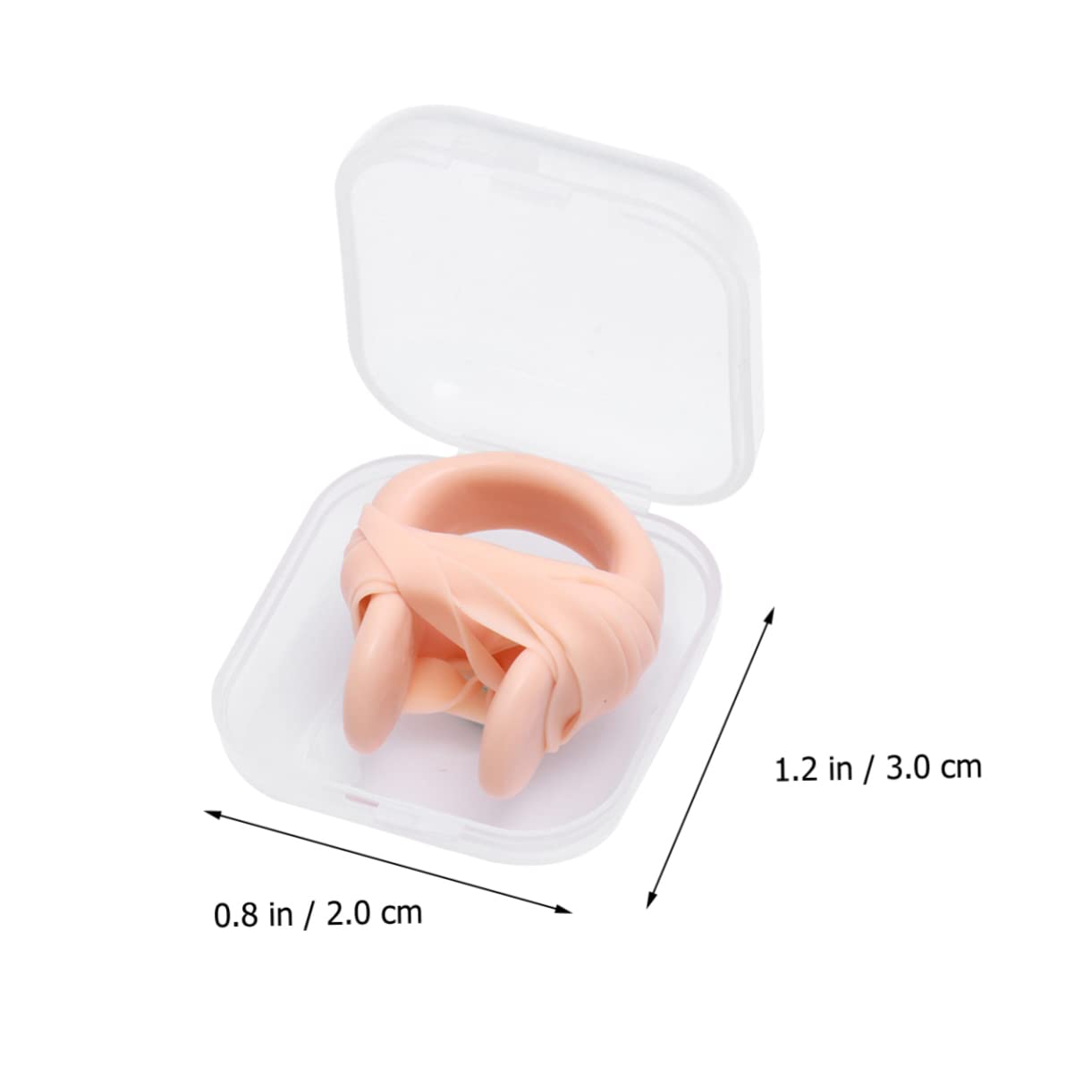 Mipcase Nasello da Nuoto Adulti Anti Adulto Accessori per Il Nuoto Stringinaso con Cordino