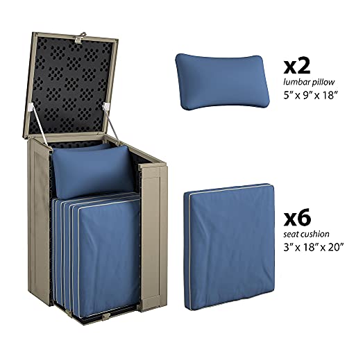 Cosco Outdoor Living Boxguard®, Large Lockable Package Delivery And Storage Box, 6.3 Cubic Feet, Tan #TOP7