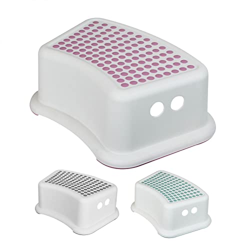 Monsieur Bébé - Marchepied antidérapant 13 cm en Plastique - 3 Coloris