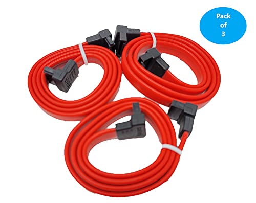 Cable de datos SATA III 0.5 m ángulo derecho 3 unidades miniatura 2