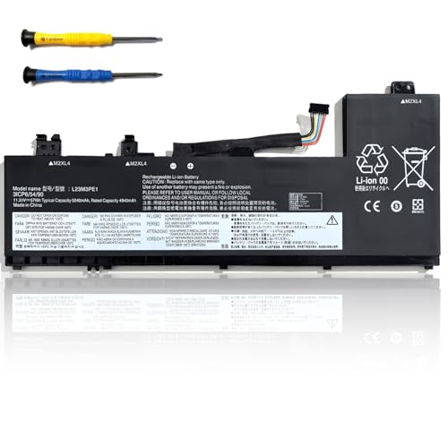 Batterie Lenovo L23M3PE1 pour Réparer Autonomie IdeaPad 5 2-in-1