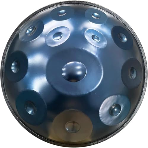 Tambor Steel Tongue Drum 22 pulgadas 12 notas Azul miniatura 3