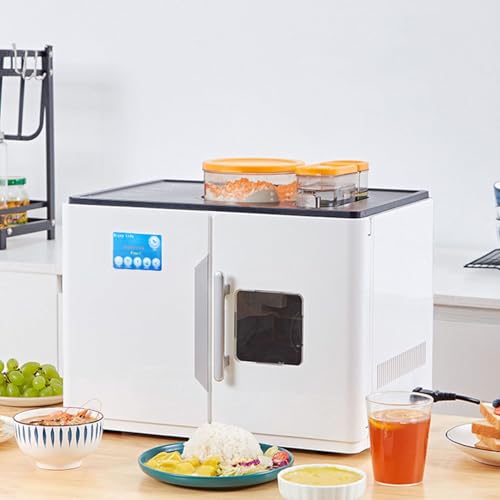 DPLXQPP Roti Fully Automatic Roti Making Machine,Robot Roti Making Machine,One-Click Production of 20 Pieces/Time,Suitable for Roti,Corn Tortilla,Flour Tortilla,Tawa,Dosa,220V