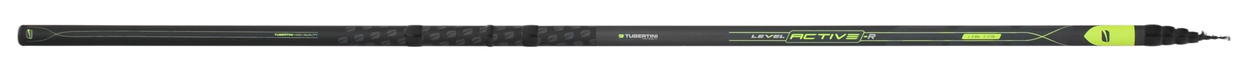 Tubertini 0219xx Level Active-R - Canna da pesca bolognese sottile e resistente per acqua dolce e mare con anelli SiC