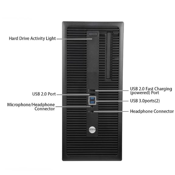 Image of 𝗛𝗣ProDeskSFF 800 G2 Desktop PC | 𝗜𝗡𝗧𝗘𝗟i3 6th Gen | 8GB RAM | 256GB SSD | 2GB Graphics Card | Win 10 Pro | WiFi Ready | MS Office | HDMI /VGA /DVI /USB Connectivity | Seller Warranty | A+ Condition