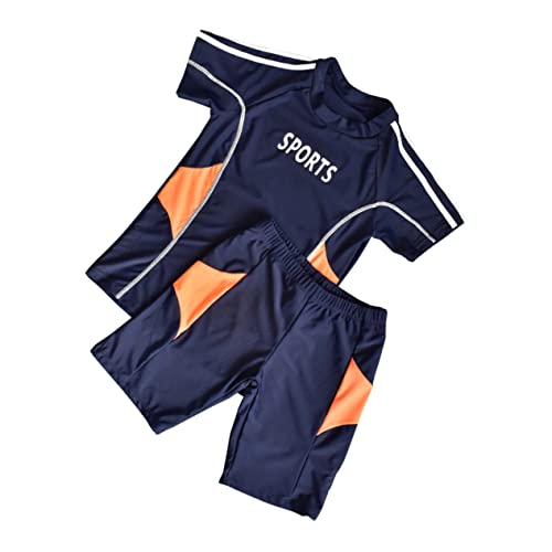 Maillot de bain deux pièces garçon fille ensemble de natation camouflage TOYANDONA